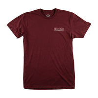 LINK UP Premium S/S T-shirt Maroon